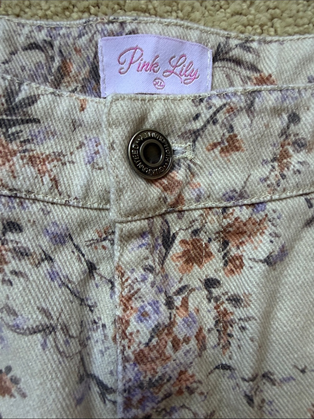 Pink Lily Barrel Jeans - Picture 3 of 4